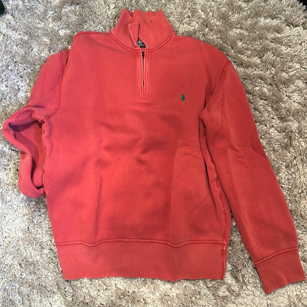 Men’s Polo by Ralph Lauren Quarter Zip Q-Zip Swearshirt - Size Large